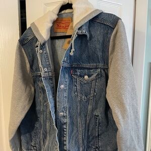 Men's Levi Jean and Sweater Jacket